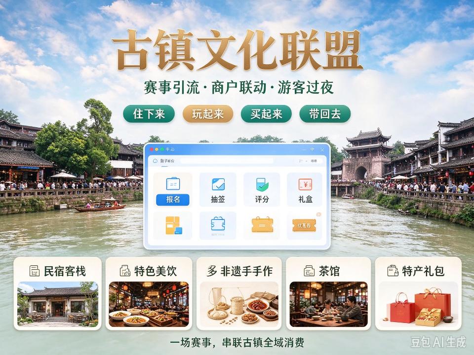 数智古镇黄龙溪