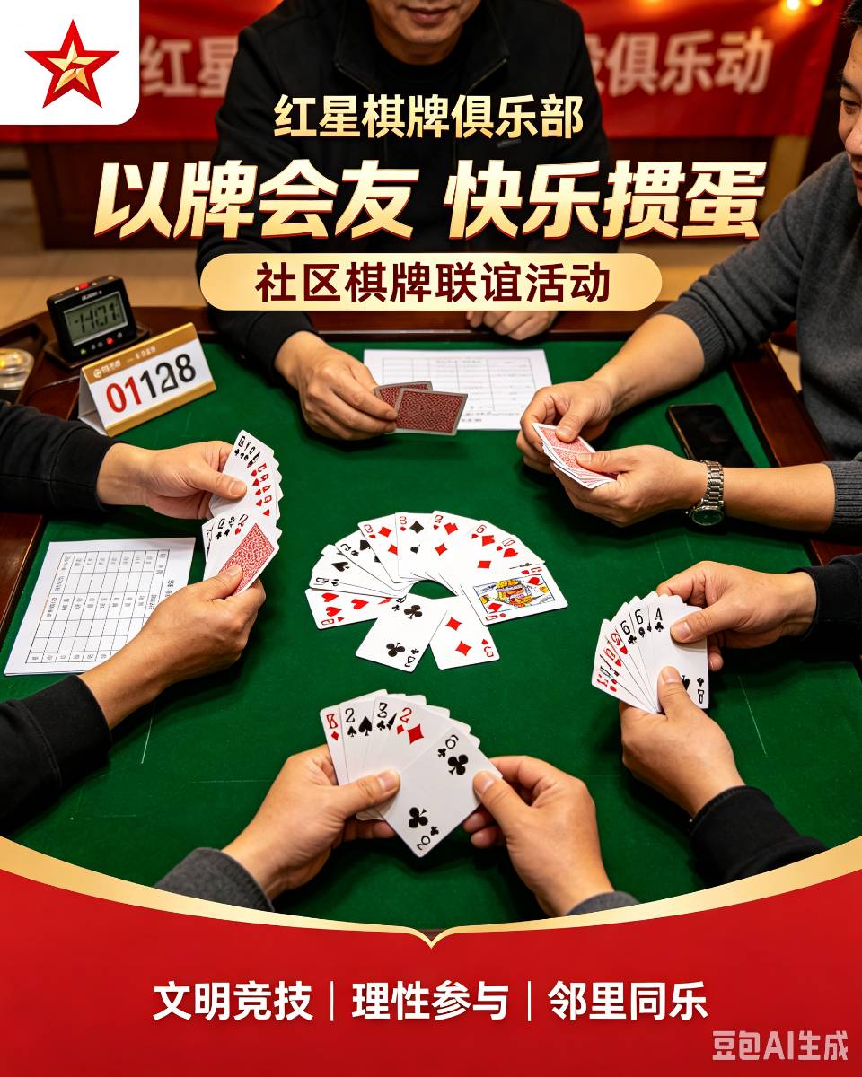 周年庆大酬宾 - 小李棋牌竞技社团